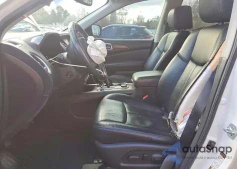 2017 Nissan Pathfinder S z USA, uszkodzony, nr VIN 5N1DR2MM3HC633355